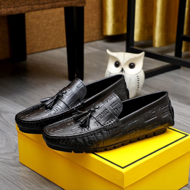 F**di leather shoes